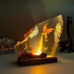 Dragon Resin Table Lamp