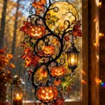 Pumpkin Window Suncatcher