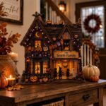Personalized Haunted House Block