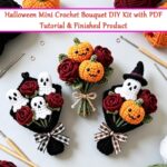 Crochet Ghost Mini Bouquet