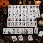 Personalized Halloween Mahjong Set