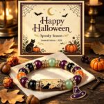 Halloween Beaded Bracelet