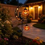 Black Cat Solar Garden Light