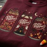Embroidered Soda Pumpkin Sweatshirt