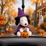 Crochet Dog Car Charm